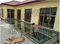 安全玻璃封天井