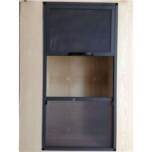 外開窗 三推式金剛網(wǎng)紗窗